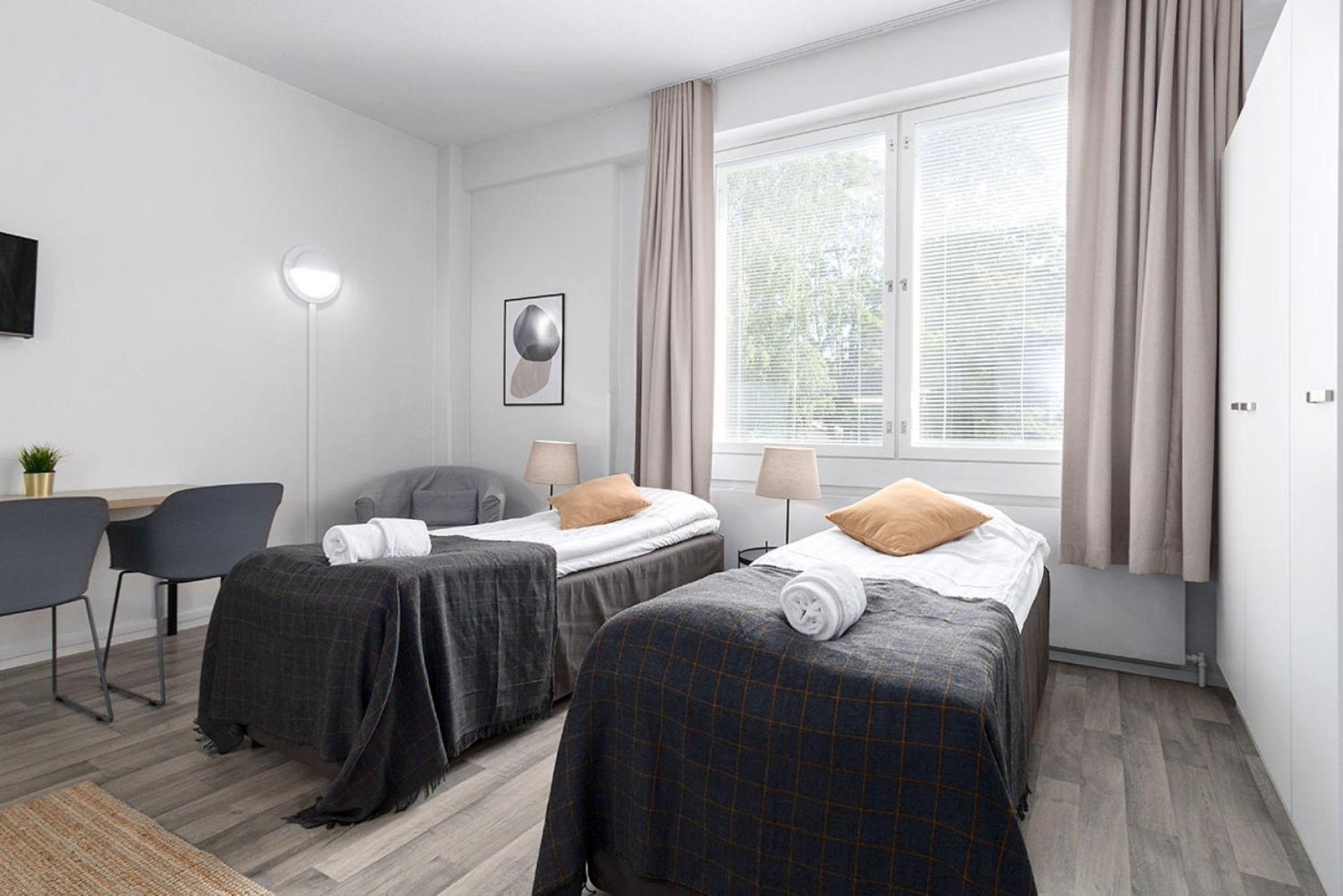 Forenom Serviced Apartments Rauma Kaivopuisto 外观 照片